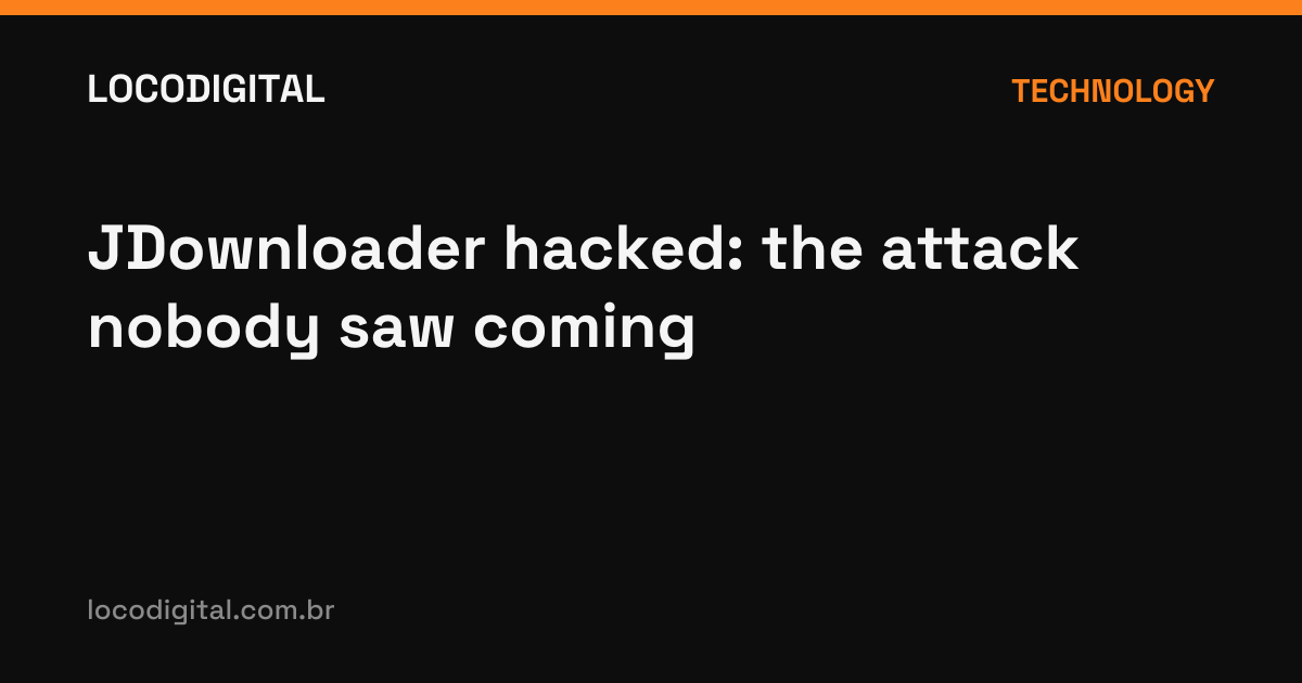 JDownloader hacked: the attack nobody saw coming